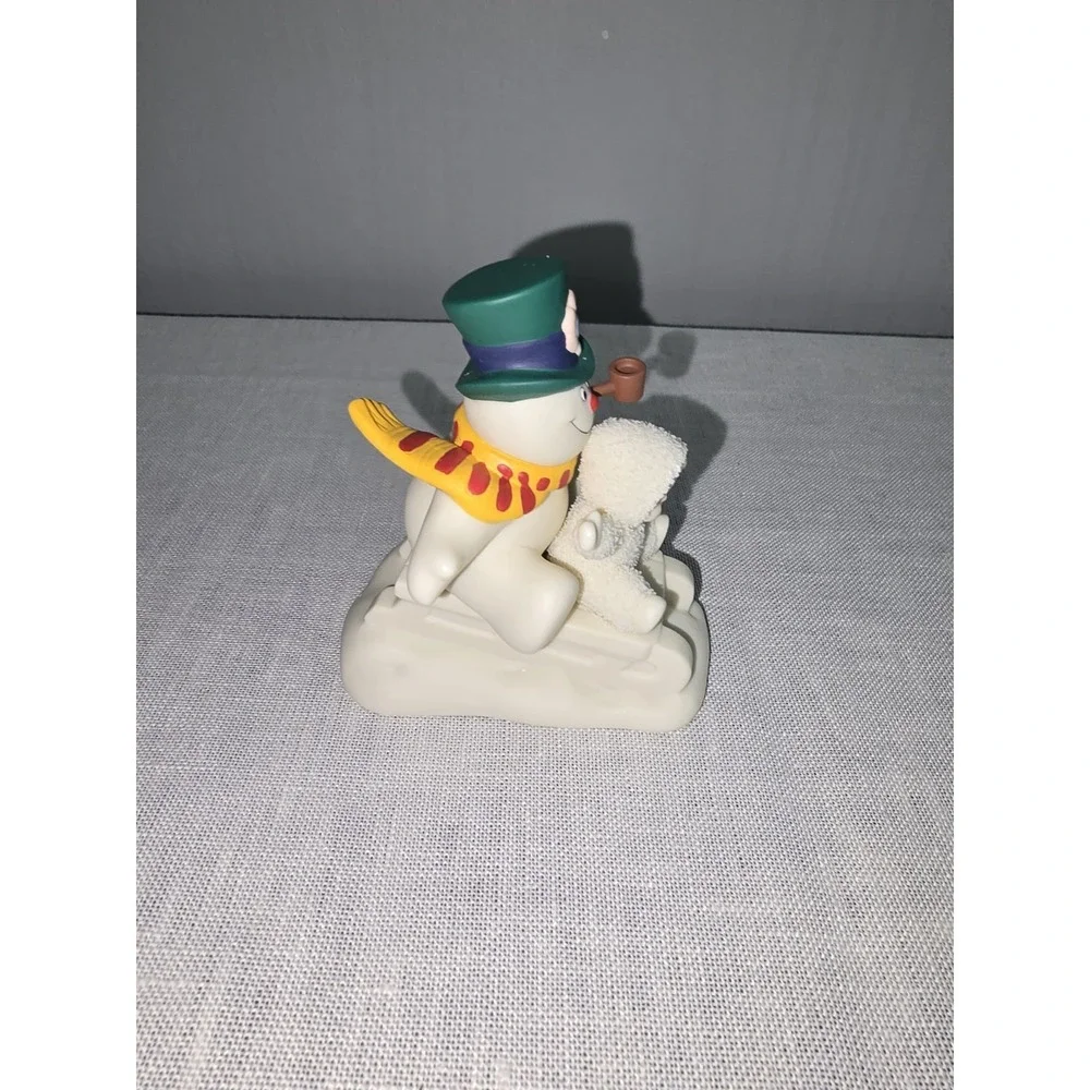 Department 56 Christmas Snowbabies Fun With Frosty The Snowman Figure